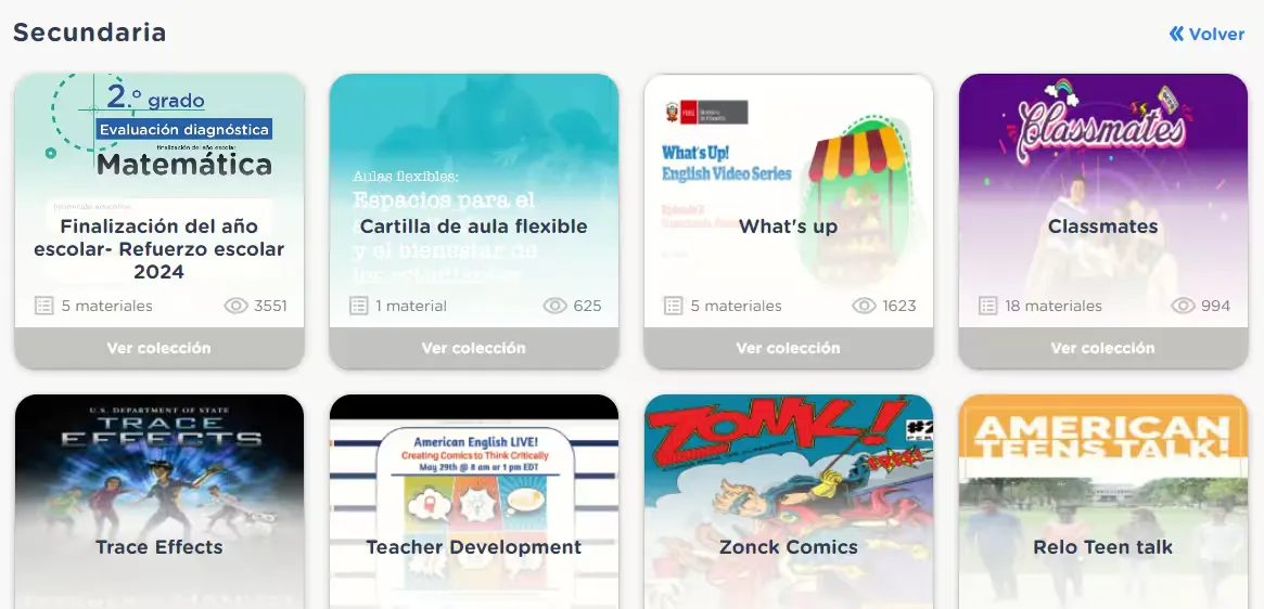 MINEDU Nuevos materiales educativos 2025  para todos los niveles